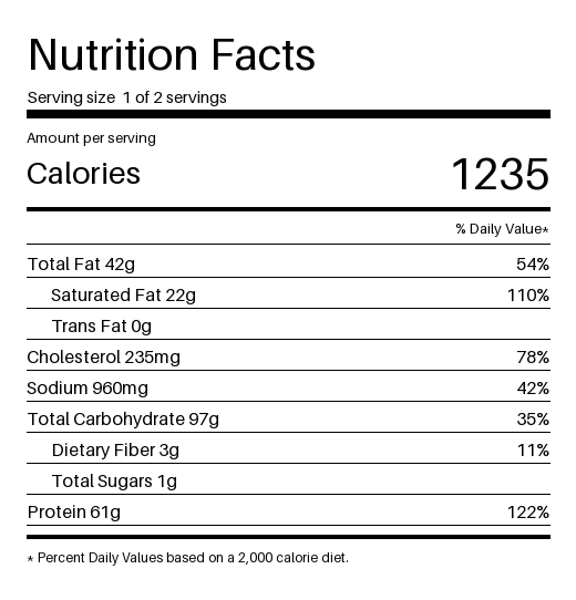 Nutrition Facts